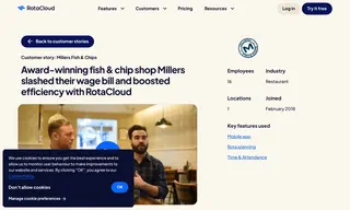 Preview of the Millers Fish & Chips Case Study
