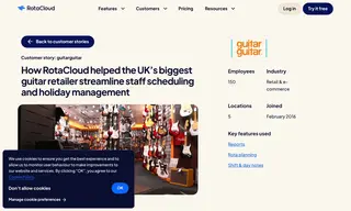 Preview of the GuitarGuitar Case Study