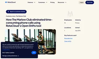 Preview of the The Marlow Club Case Study