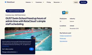Preview of the GUST Swim School Case Study