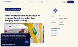 Preview of the The Climbing Lab Case Study