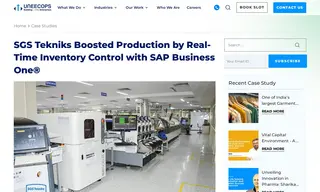 Preview of the SGS Tekniks Case Study