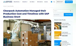 Preview of the Clearpack Automation Pvt. Ltd Case Study