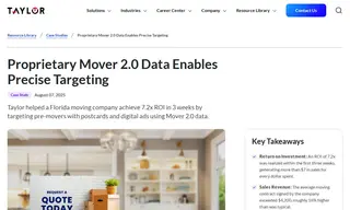 Preview of the Moving Company in Florida Case Study