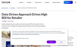 Preview of the Luxury Mattress Retailer Case Study