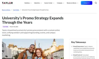 Preview of the University’s Promo Procurement Case Study