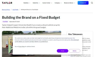 Preview of the Cooper University Health Care Case Study