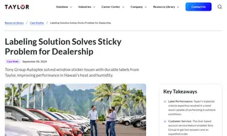 Preview of the Tony Group Autoplex Case Study