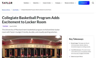 Preview of the University of Maryland Men's Basketball Program Case Study