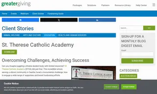 Preview of the St. Therese Catholic Academy Case Study