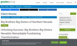 Preview of the Big Brothers Big Sisters of Northern Nevada Case Study