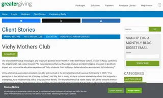 Preview of the Vichy Mothers Club Case Study