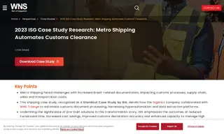 Preview of the Metro Shipping Case Study