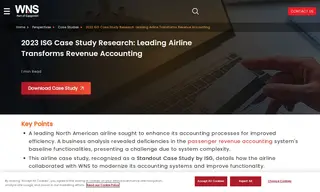 Preview of the Leading Airline Revenue Accounting Transformation Success Case Study