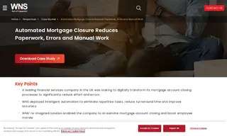 Preview of the Mortgage Operations Case Study