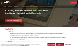 Preview of the Asset Management Firm Case Study