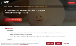 Preview of the Asset Management Firm Case Study