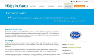 Preview of the Fairbanks Scales Case Study