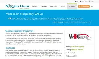 Preview of the Wisconsin Hospitality Group Case Study