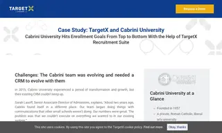 Preview of the Cabrini University Case Study