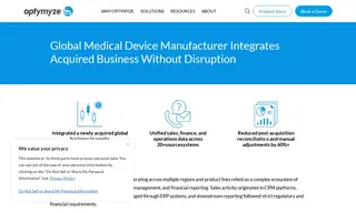 Preview of the Global Medical Device Manufacturer Case Study