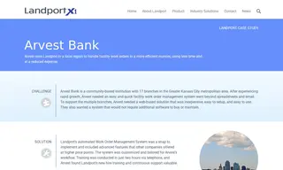 Preview of the Arvest Bank Case Study