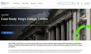 Preview of the King’s College London Case Study