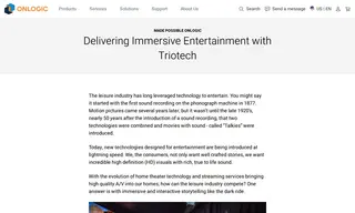 Preview of the Triotech Case Study