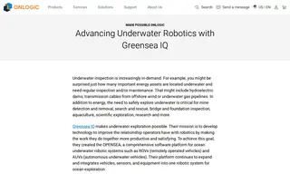 Preview of the Greensea Case Study