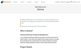 Preview of the Genea Case Study