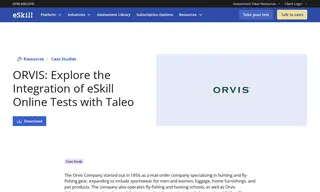 Preview of the The Orvis Company Case Study