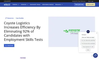 Preview of the Coyote Logistics Case Study