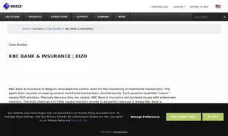 Preview of the KBC Bank & Insurance of Belgium Case Study