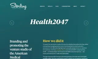Preview of the Health2047 Case Study