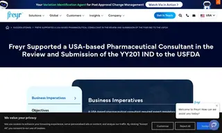 Preview of the USA-based Pharmaceutical Consultant Case Study