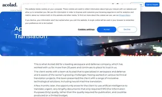 Preview of the Leading Aerospace And Defense Company Case Study