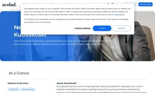 Preview of the Kuusakoski Case Study