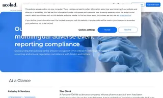 Preview of the Fortune 100 Life Sciences Company Case Study