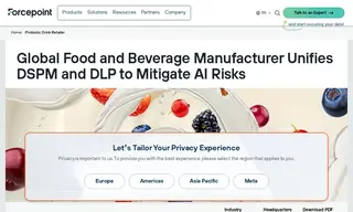 Preview of the Global Food and Beverage Manufacturer Case Study
