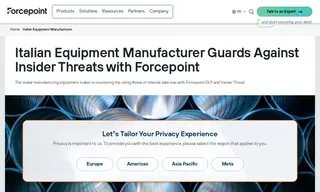 Preview of the Italian Equipment Manufacturer Case Study