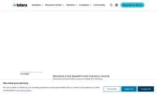 Preview of the Biometria Case Study