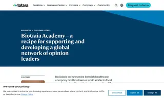 Preview of the BioGaia Case Study