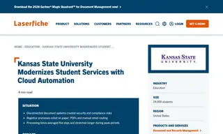 Preview of the Kansas State University Case Study