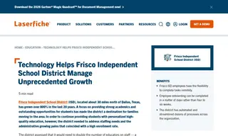 Preview of the Frisco Independent School District Case Study