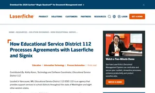 Preview of the Educational Service District 112 Case Study
