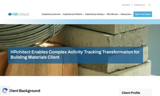 Preview of the Leading Global Building Materials Organization Case Study