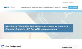 Preview of the American Chemical Society (acs) Case Study