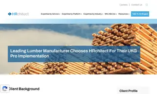 Preview of the Leading Lumber Manufacturer Case Study