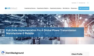 Preview of the Global Power Transmission Manufacturer & Retailer Case Study