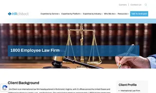 Preview of the 1800 Employee Law Firm Case Study